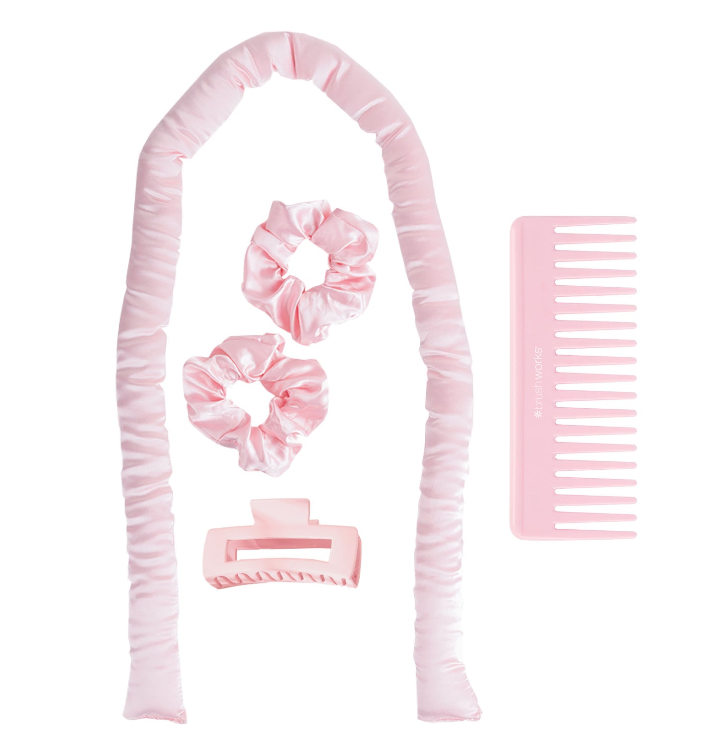 Brushworks-Heatless Hair Curling Set