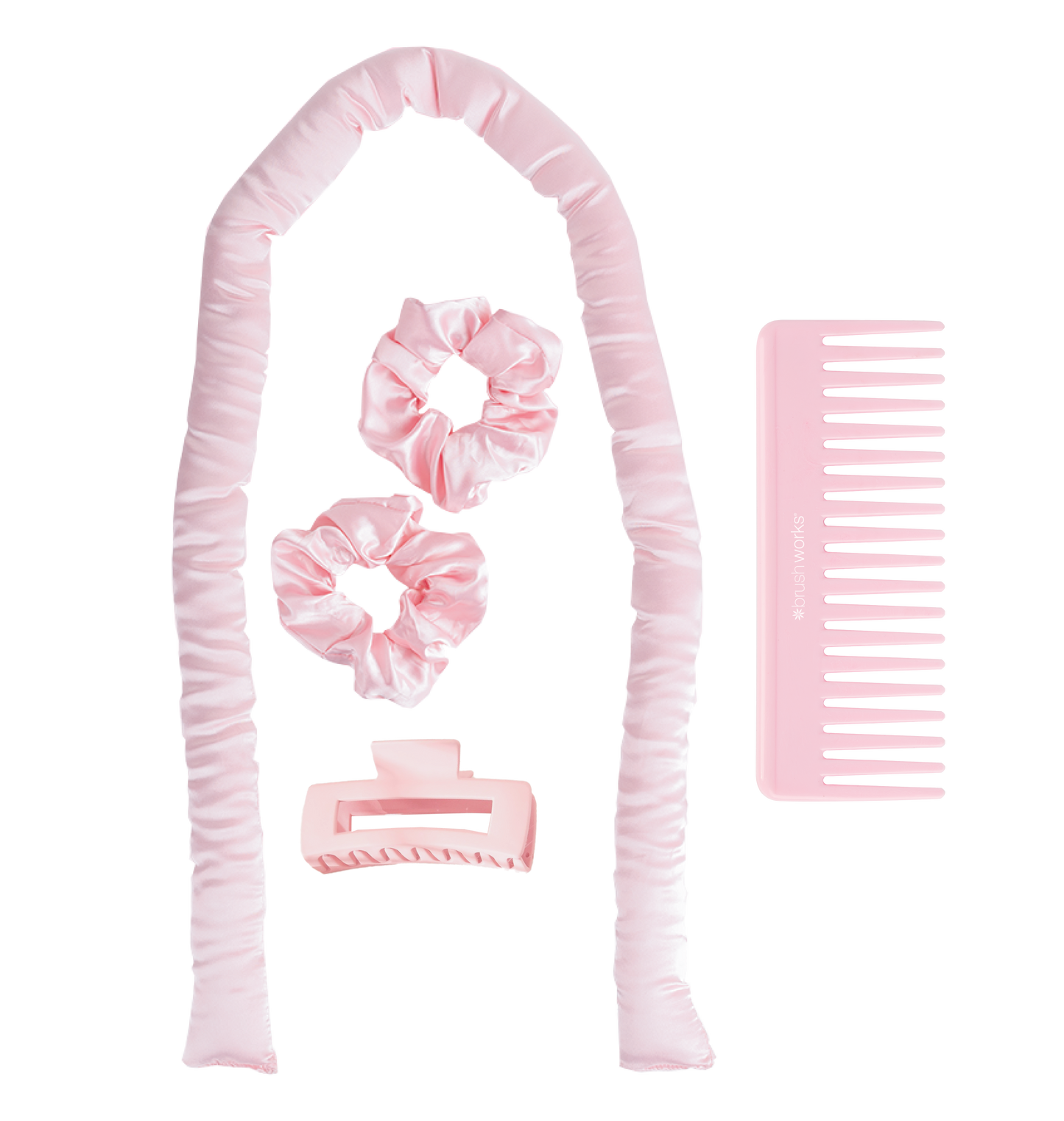 Brushworks-Heatless Hair Curling Set