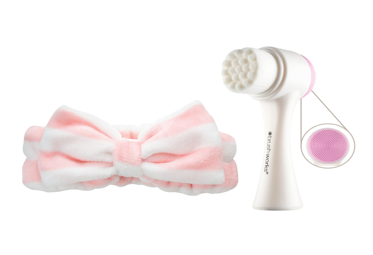 Brushworks-Luxury facial Cleansing Brush & Headband