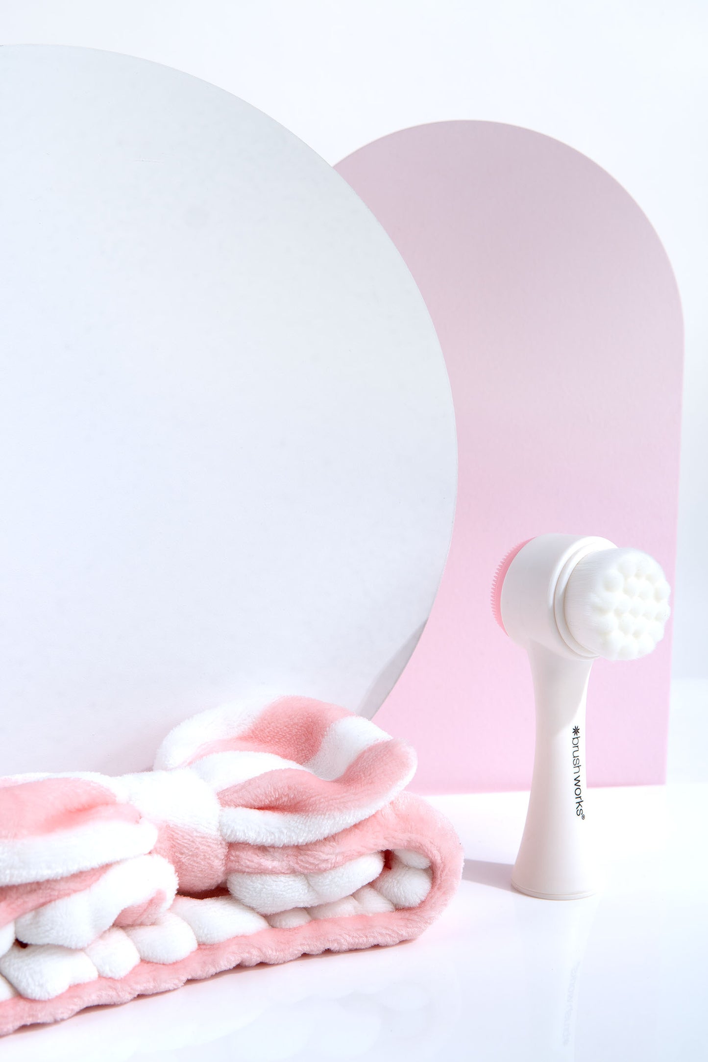 Brushworks-Luxury facial Cleansing Brush & Headband