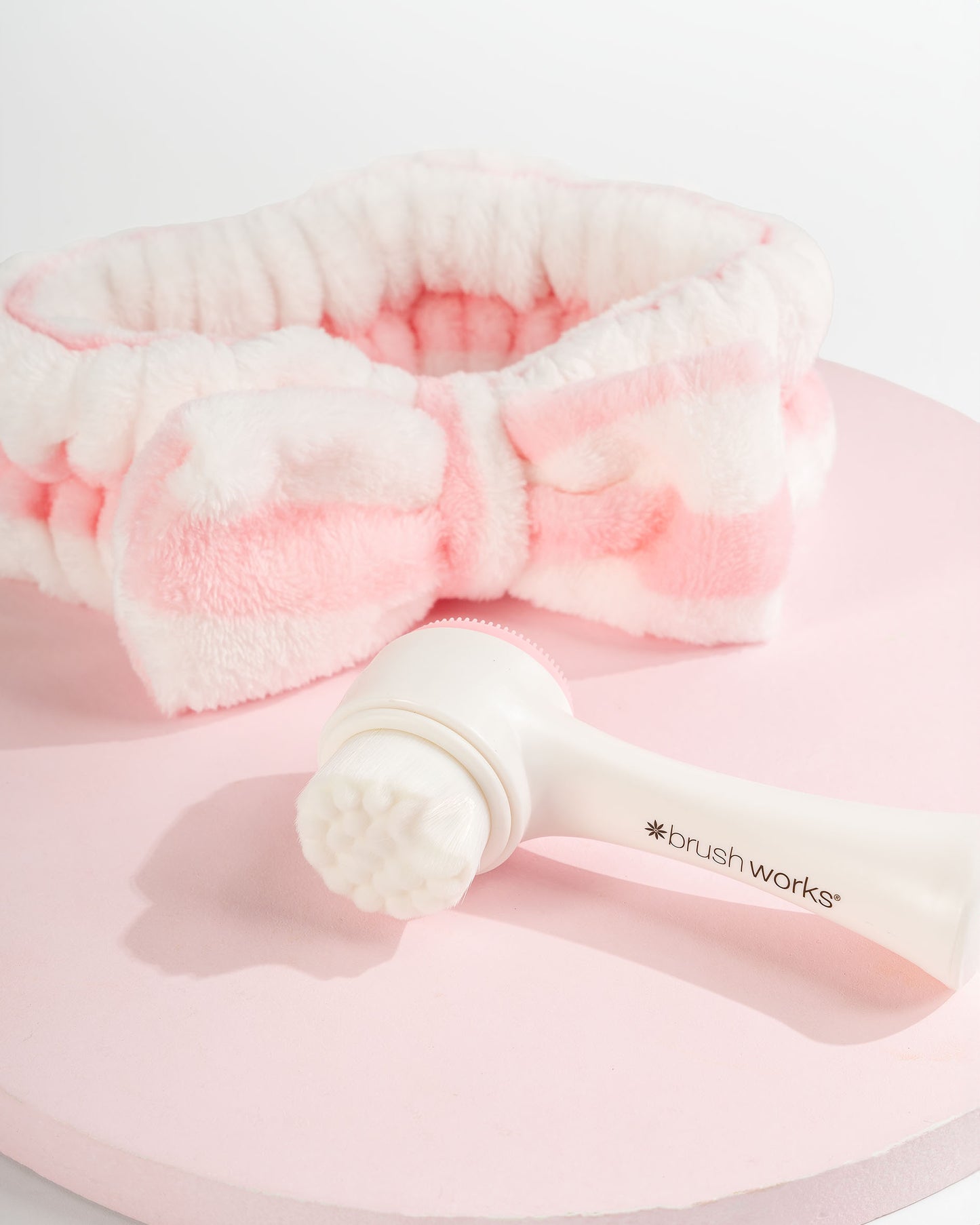 Brushworks-Luxury facial Cleansing Brush & Headband