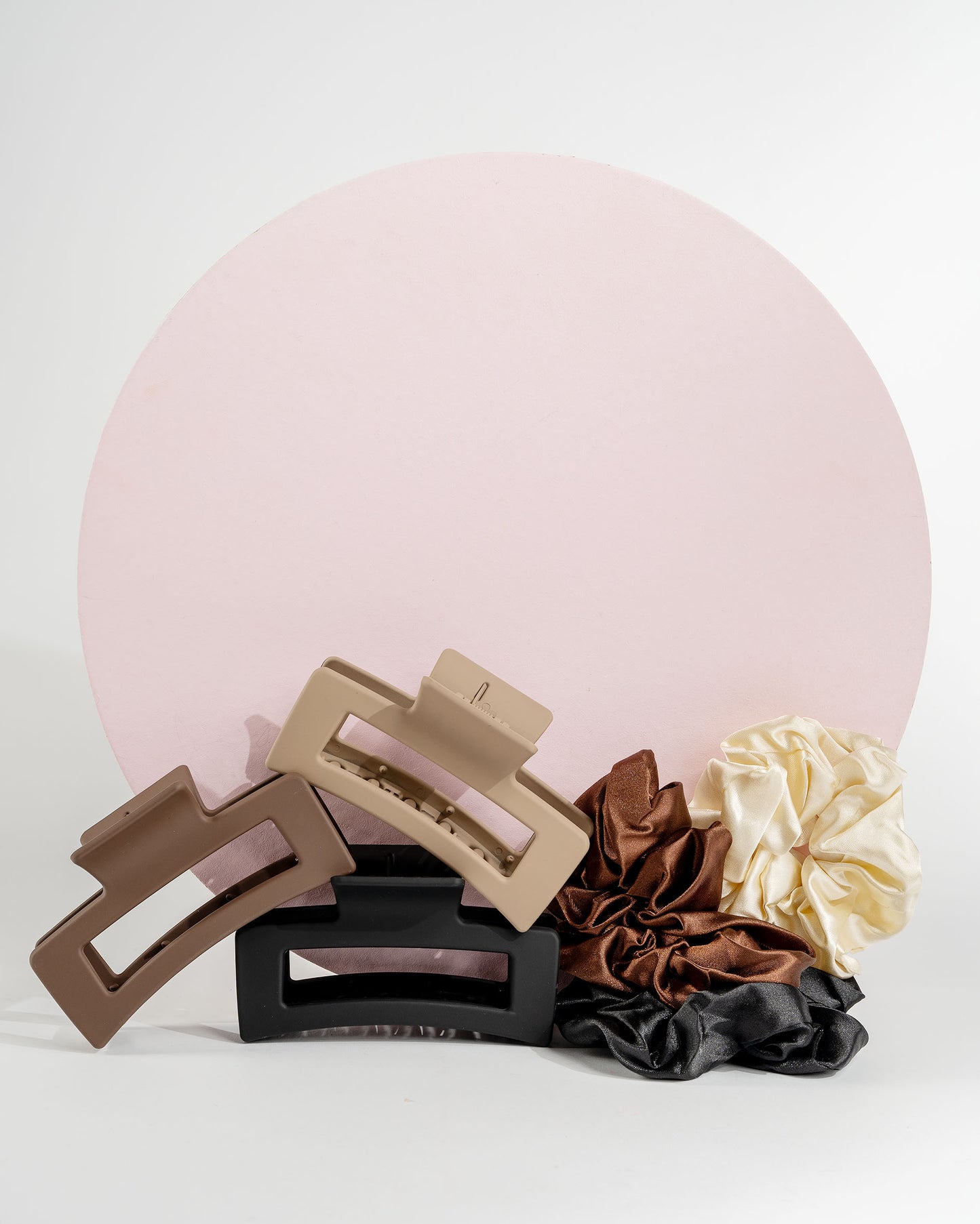 Natural Hair Clip & Scrunchie Set