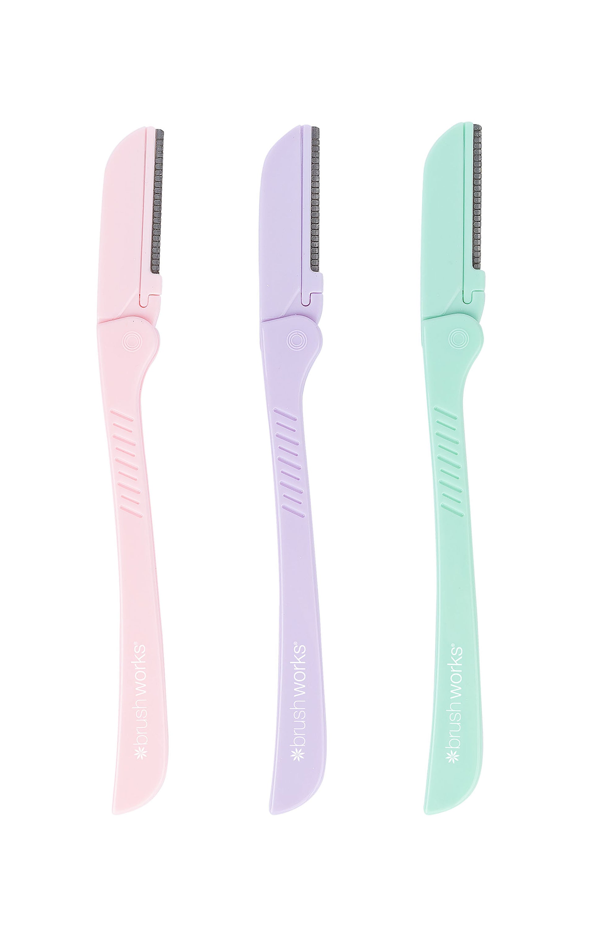 52 56 382 Brushworks Precision Eyebrow Razors - Pastel OOP.jpg