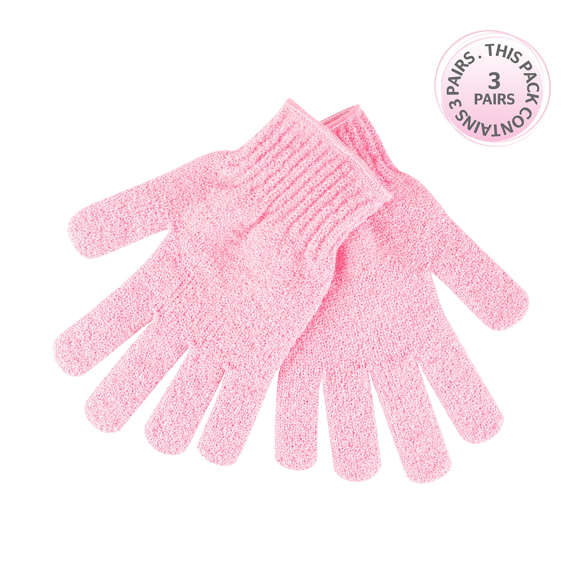 52 56 395 Brushworks Exfoliating Gloves - 3 Pairs OOP (1).jpg