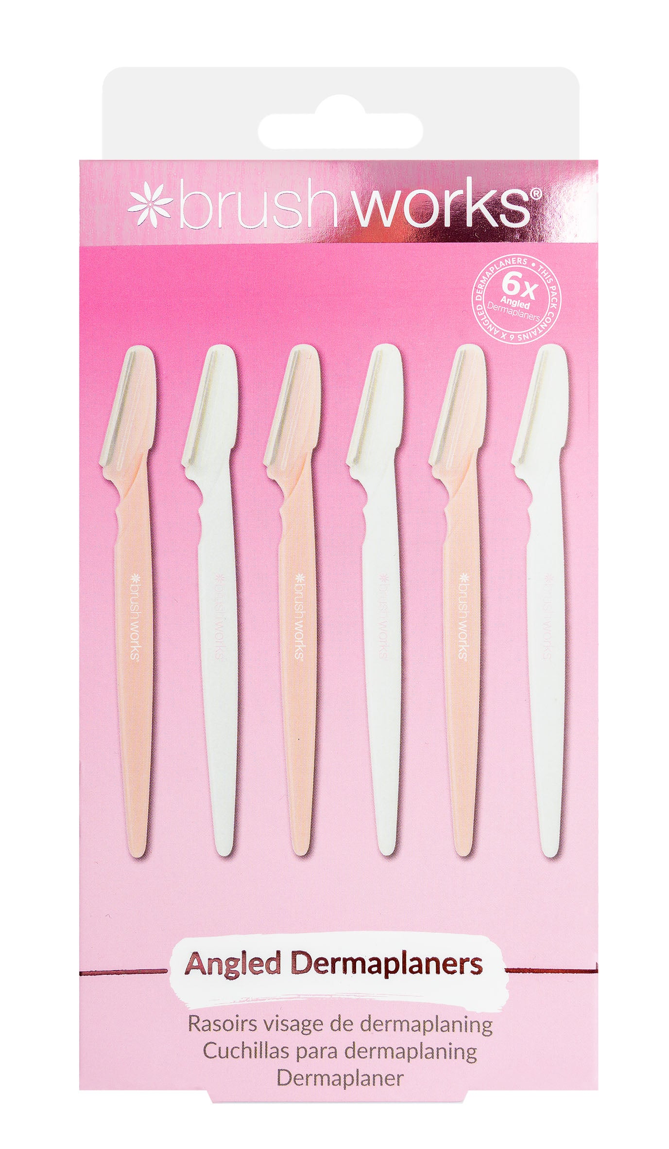 52 56 408 Brushworks Angled Dermaplaner (6 Pack) FOP.jpg