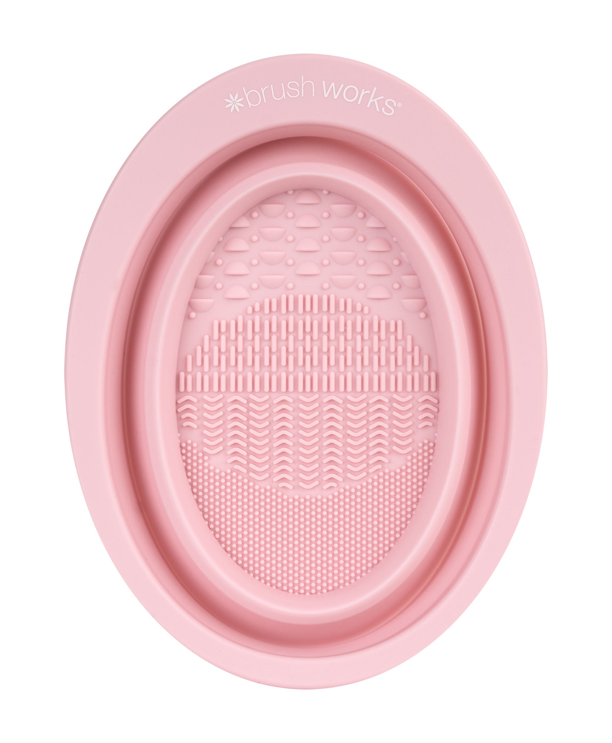 52 56 446 Brushworks Silicone Makeup Brush Cleaning Bowl OOP.jpg