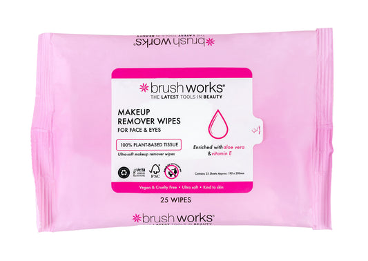52 56 455 Brushworks Makeup Remover Wipes FOP.jpg