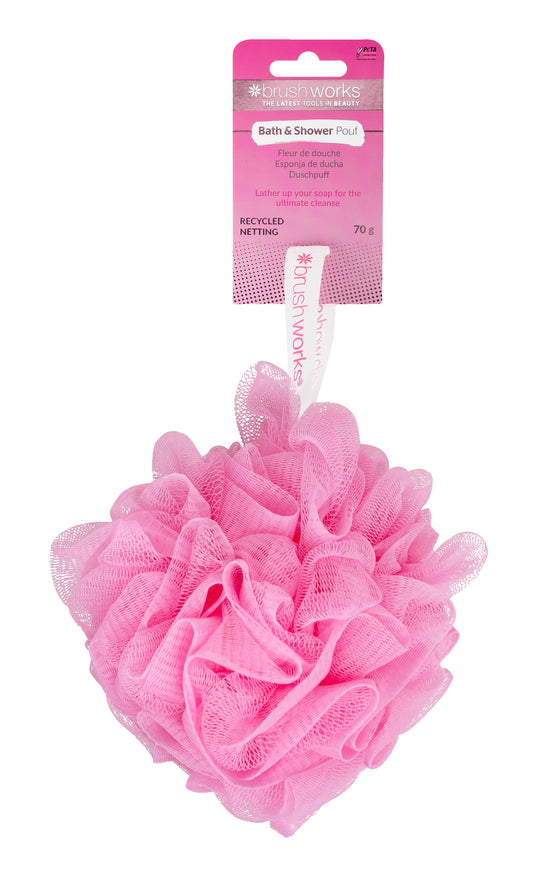 52 56 464 Brushworks Bath and Shower Pouf FOP.jpg