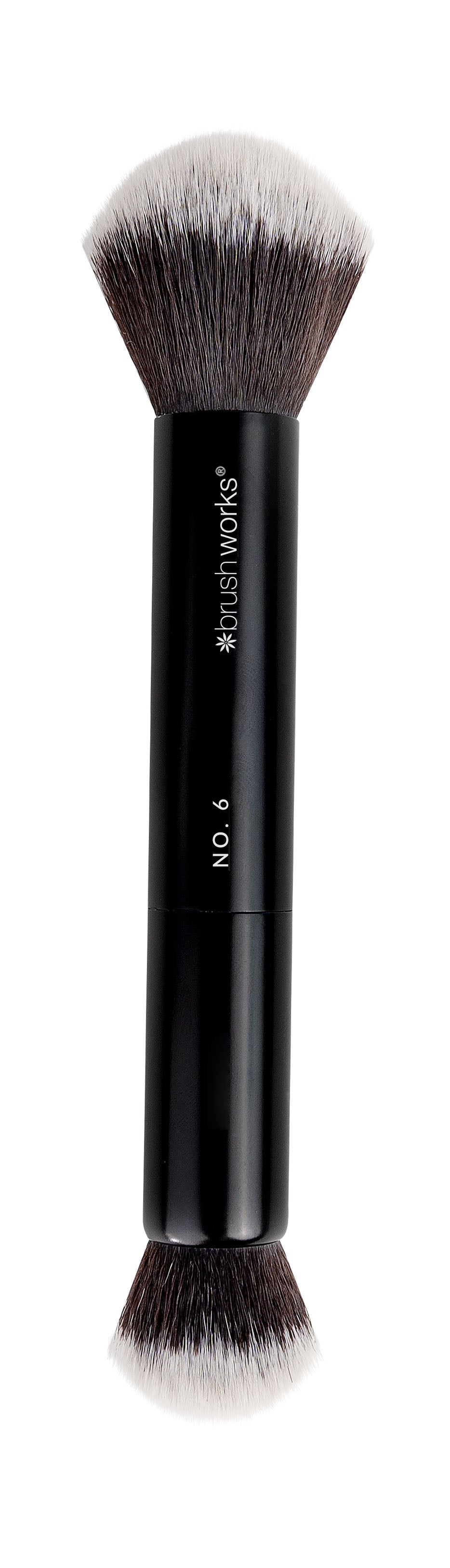 52 56 477 Brushworks No. 6 Double Ended Powder and Buff Brush OOP.jpg