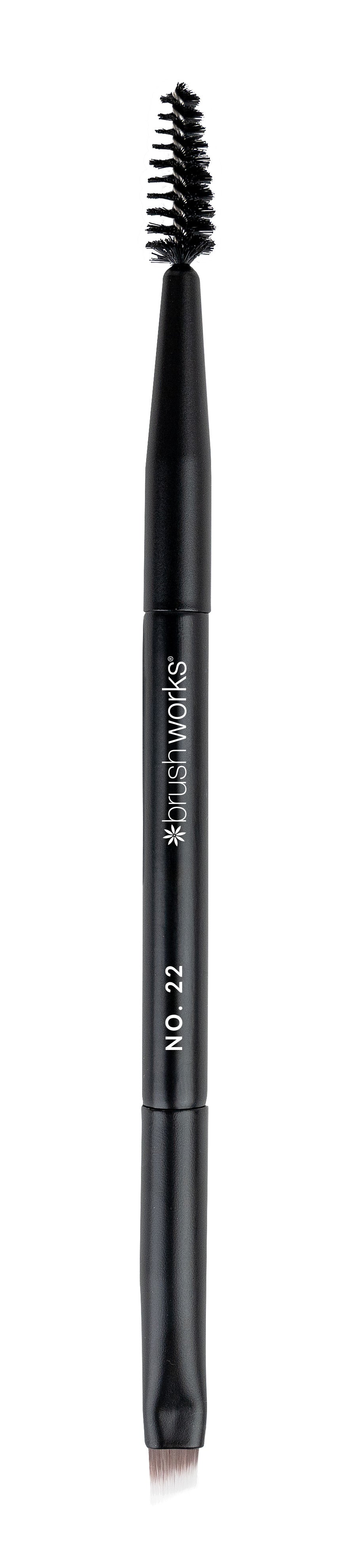 52 56 487 Brushworks No. 22 Double Ended Brow Brush and Spoolie OOP.jpg