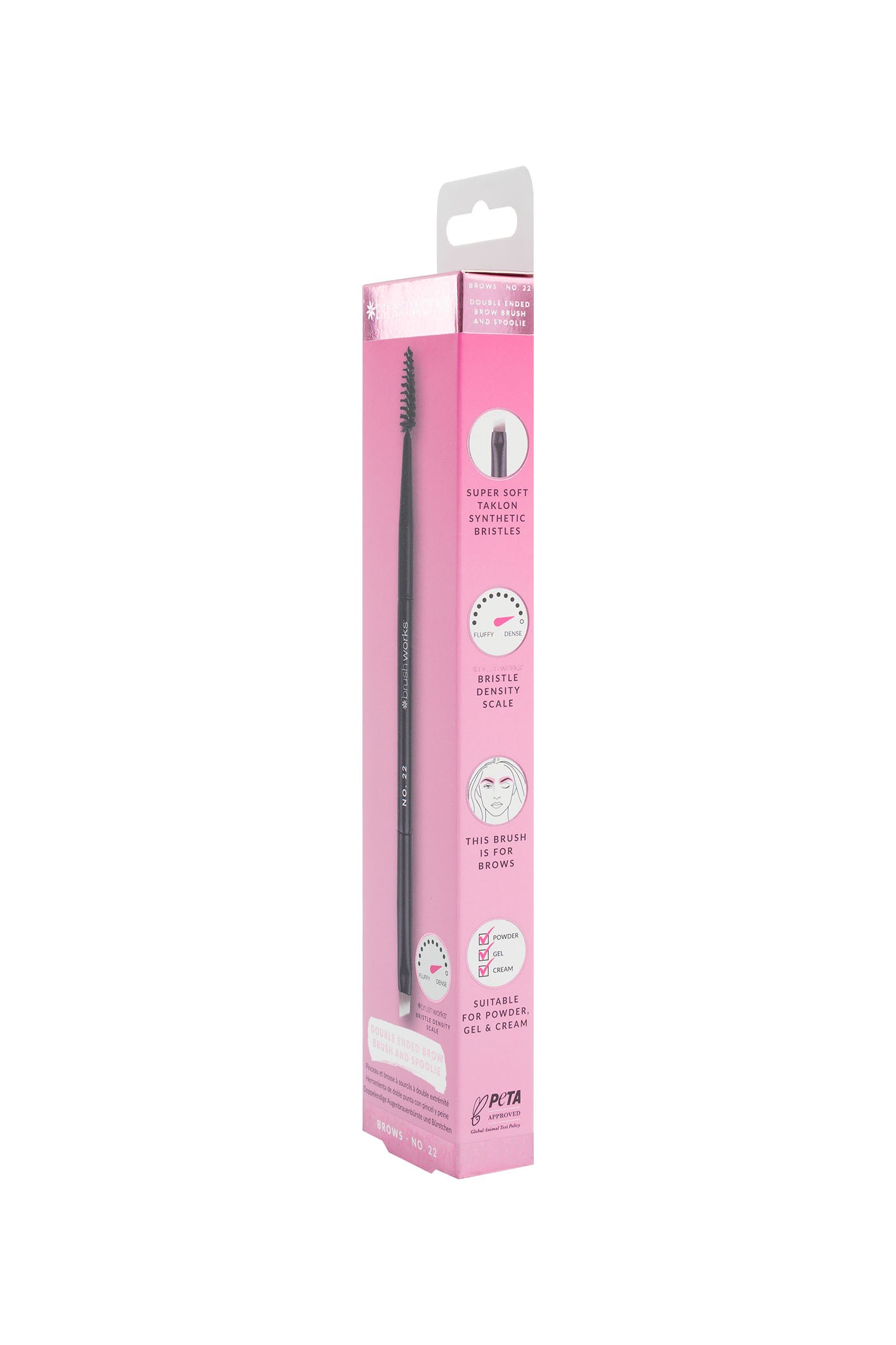 52 56 487 Brushworks No. 22 Double Ended Brow Brush and Spoolie SOP.jpg