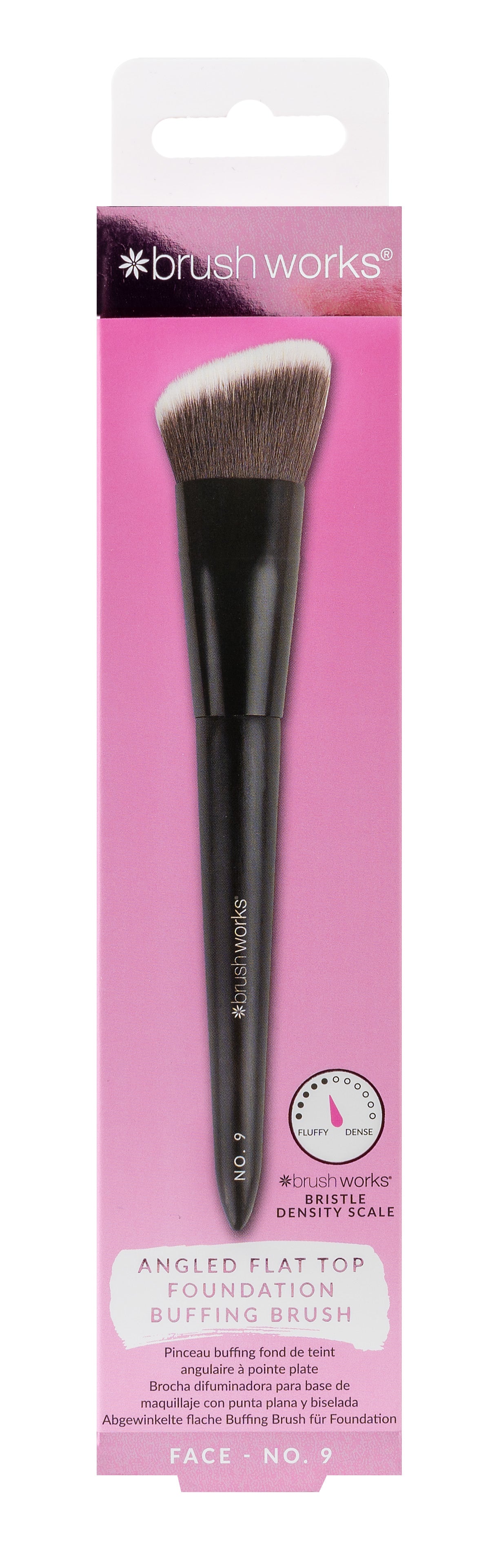 52 56 492 Brushworks No. 9 Angled Flat Top Foundation Buffing Brush FOP.jpg