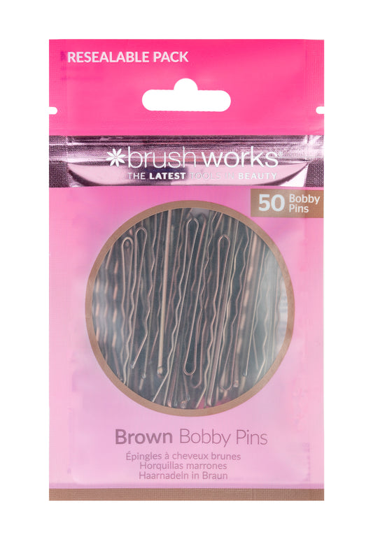 52 56 495 Brushworks Brown Bobby Pins FOP.jpg