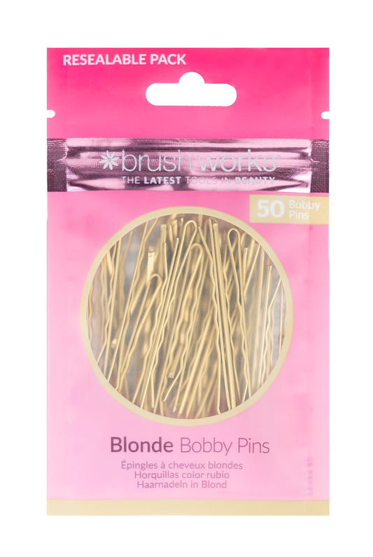52 56 496 Brushworks Blonde Bobby Pins FOP.jpg