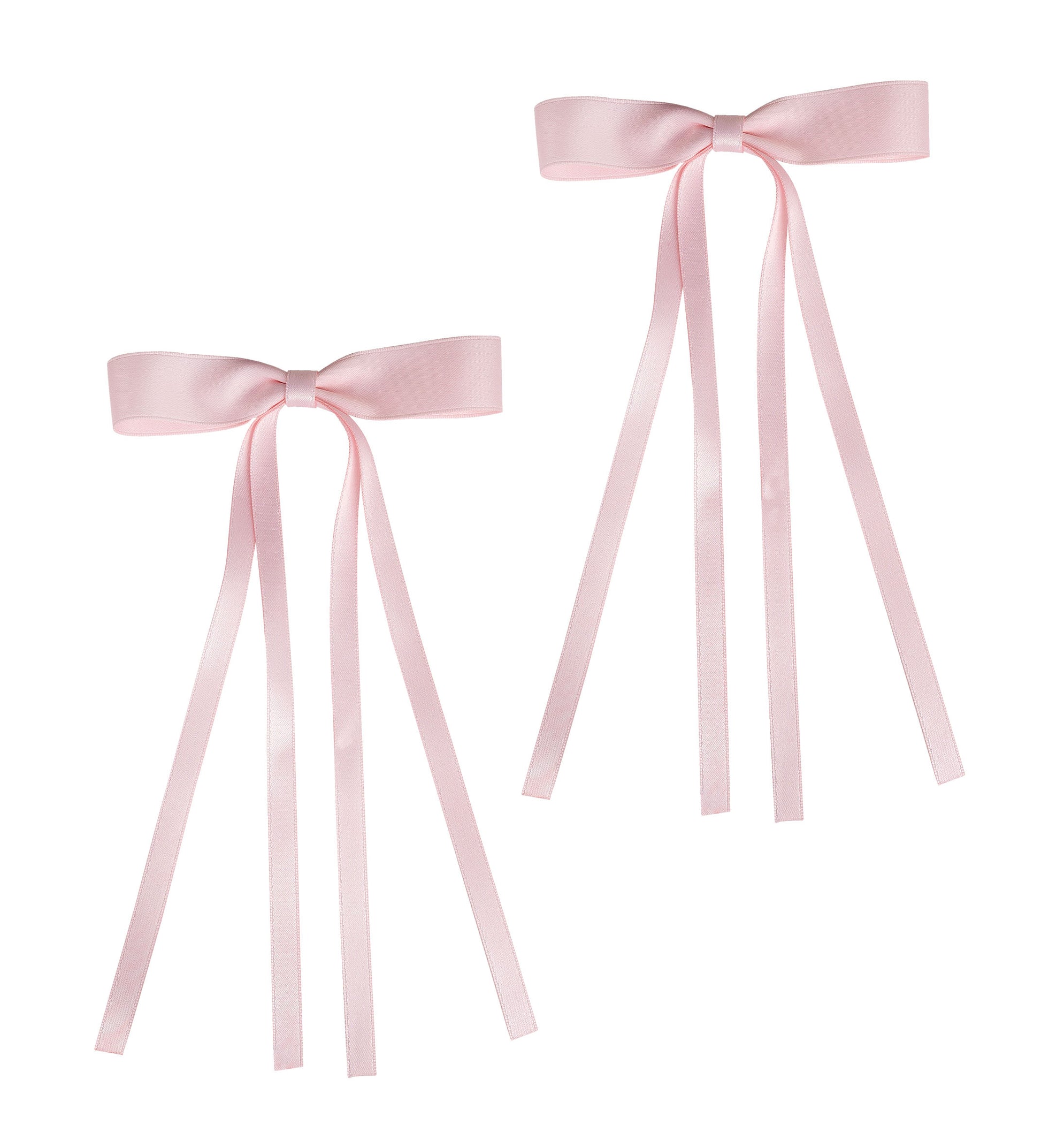 52 56 530 Brushworks Satin Hair Bow Duo Pink OOP.jpg