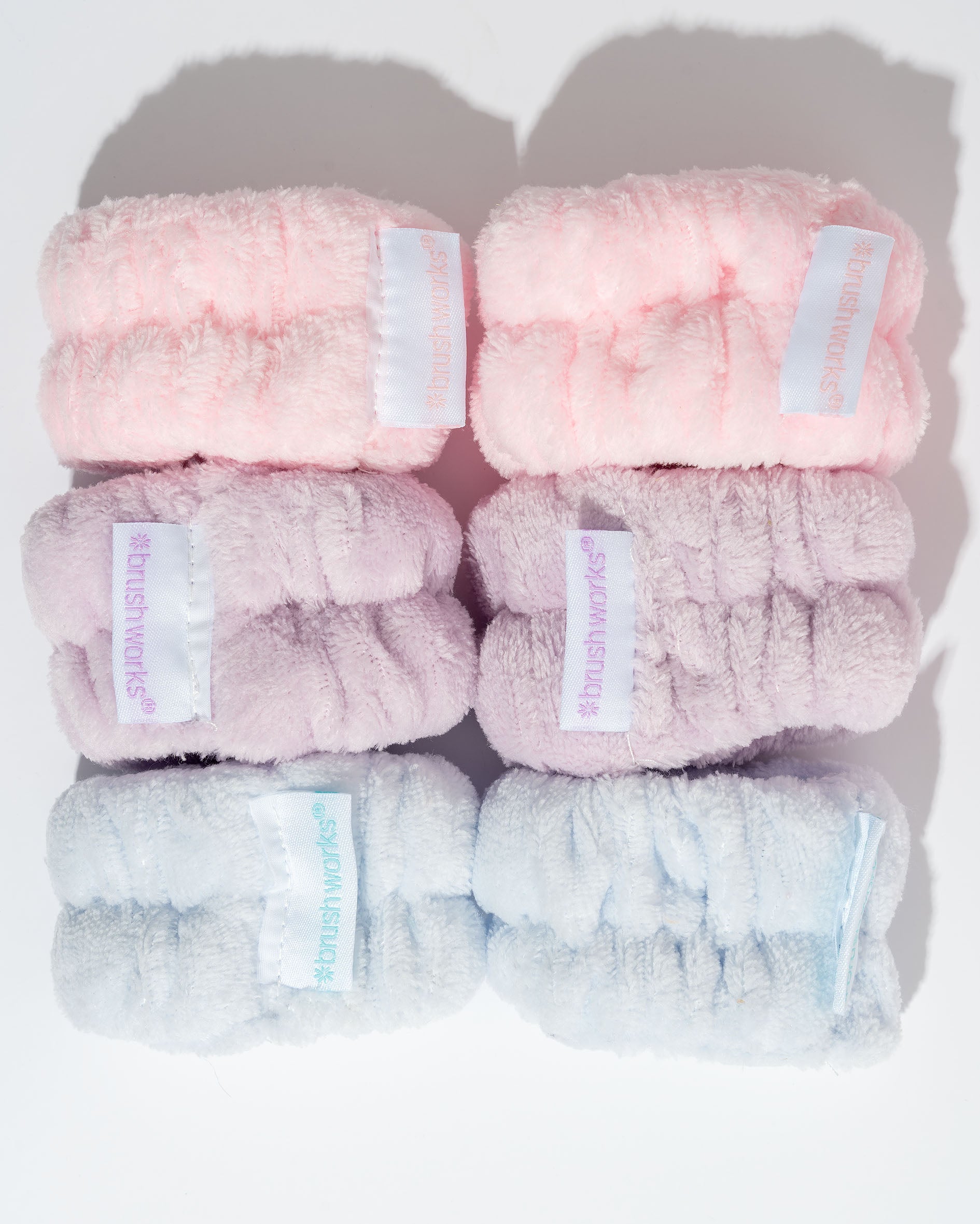 52 56 535 Brushworks Pastel Microfibre Wrist Wash Bands - 3 Pairs OOP(2).jpg