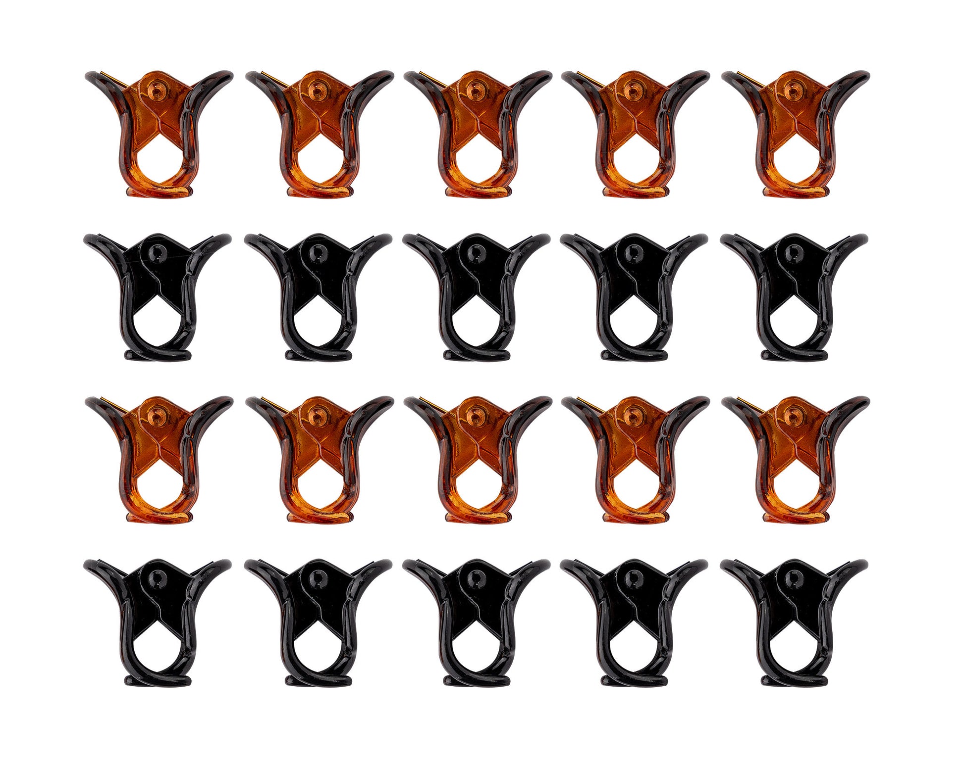 52 56 541 Brushworks Mini Claw Clips - 20 Pack OOP.jpg