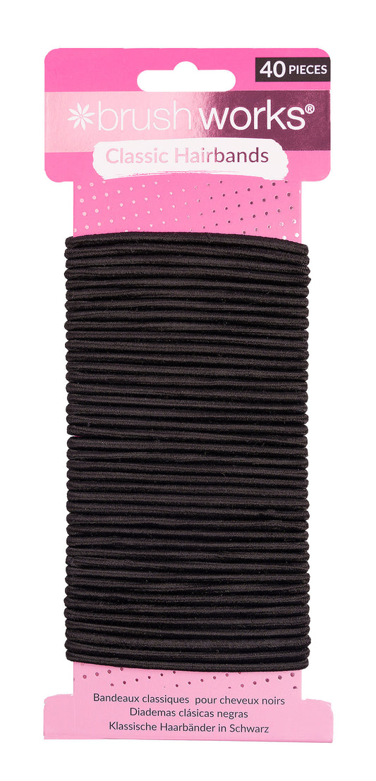 52 56 548 Brushworks Classic Hairbands (40 Pack)FOP.jpg