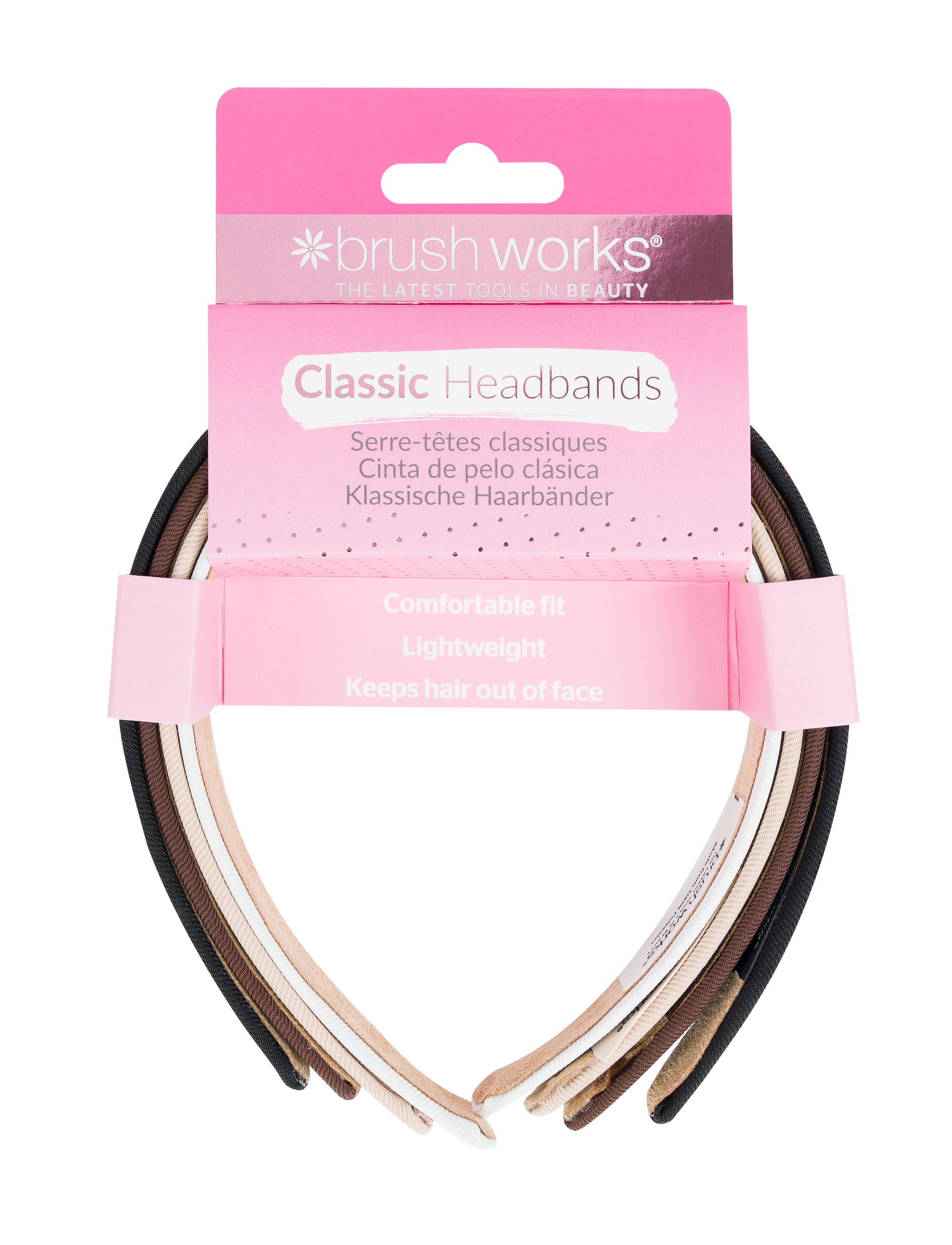 52 56 563 Brushworks Classic Headbands - 4 Pack FOP.jpg