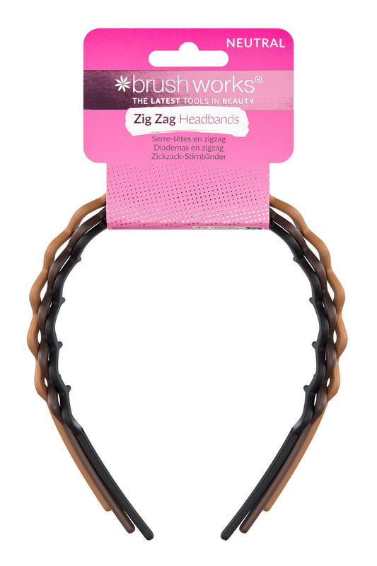 52 56 593 Brushworks Neutral Zig Zag Headbands FOP.jpg