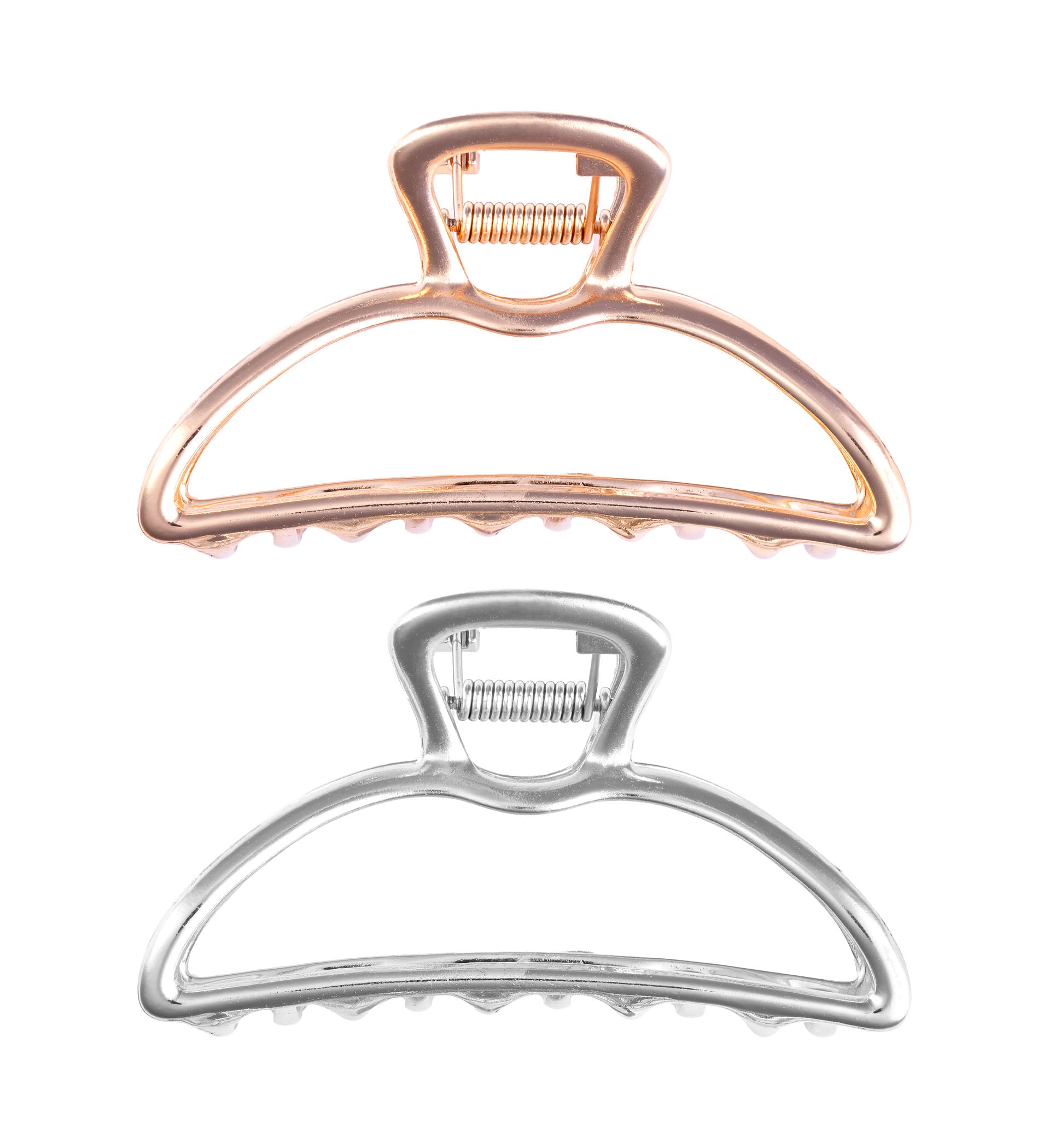 52 56 607 Brushworks Elegant Metal Claw Clips - 2 Pack OOP.jpg